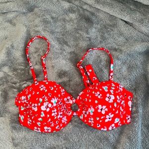 Floral Bathing Suit Top